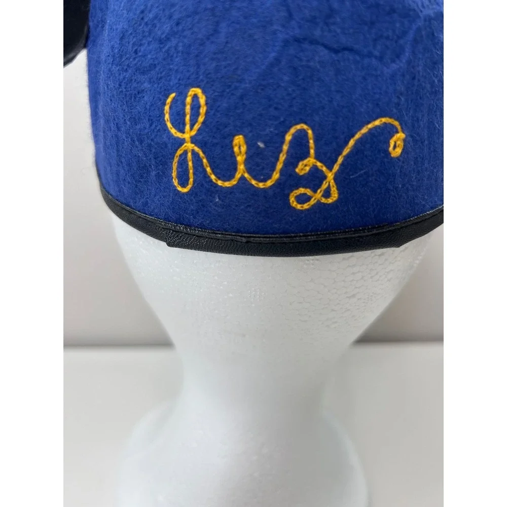 Disney World‎ Visor Lot Mickey Mouse 25th Anniversary Disneyland Felt Hat  cap
